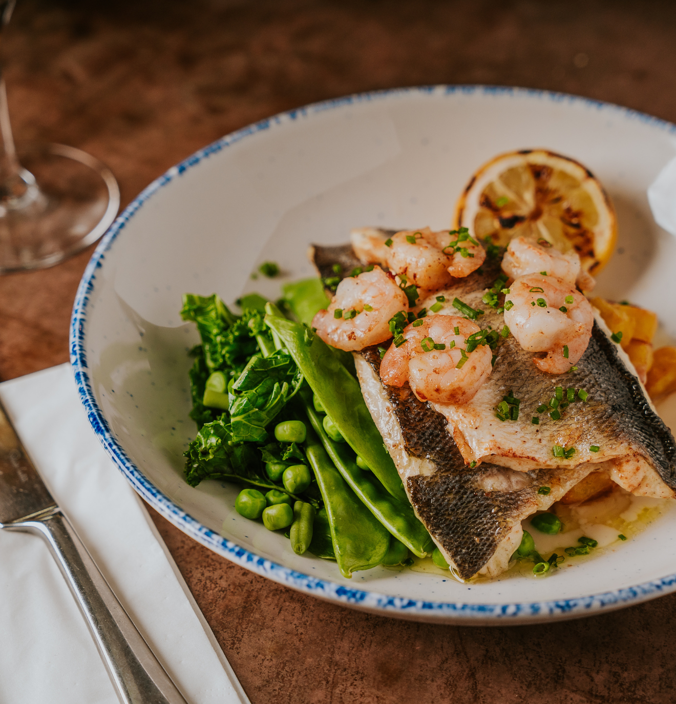 Dinner & Dining at The Angel & Blue Pig in Lymington