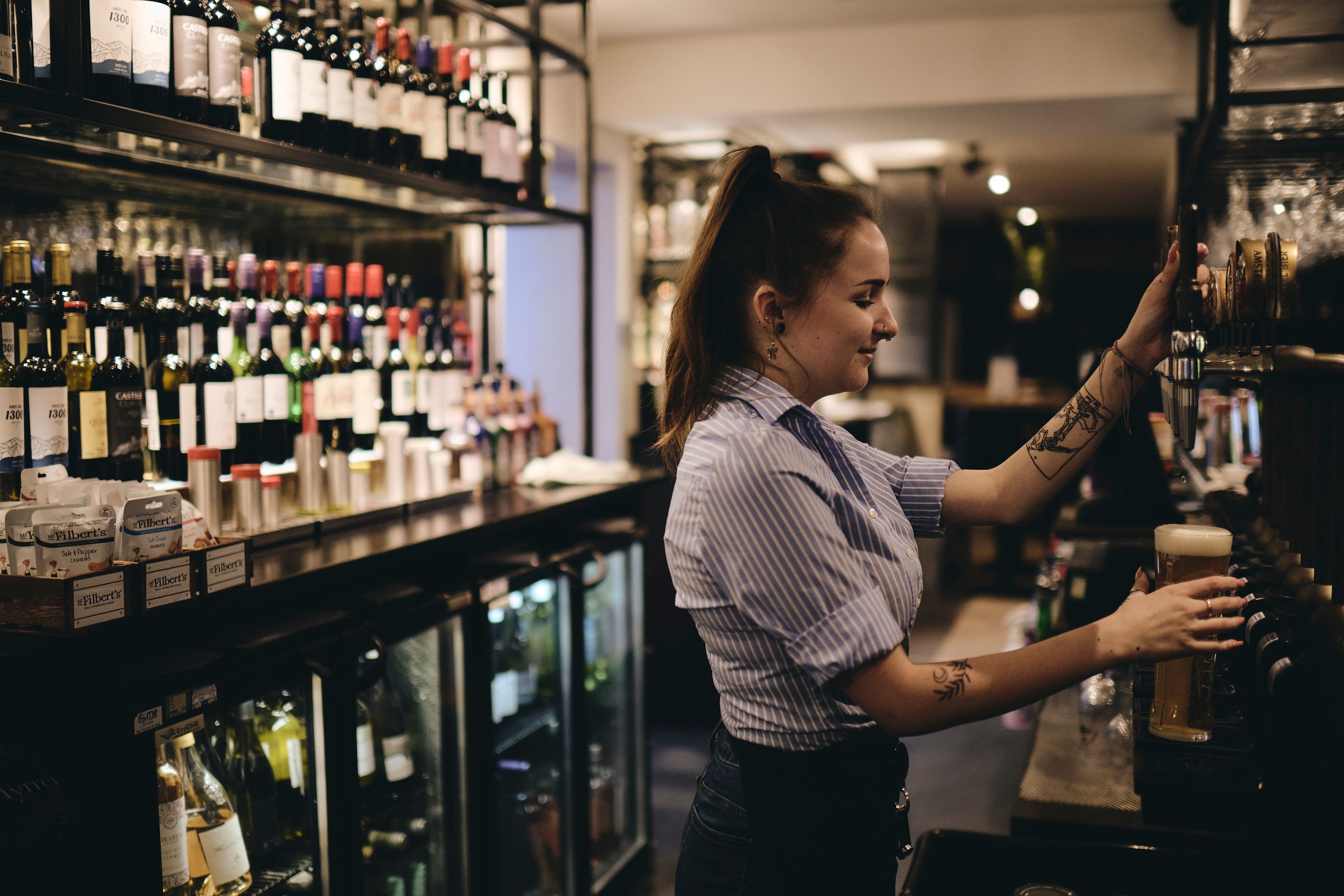 at The Angel & Blue Pig